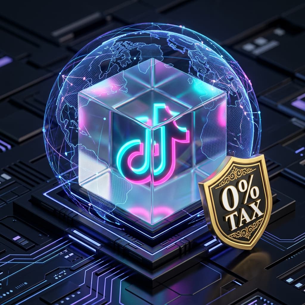 TikTok Agency Ads 3D Asset